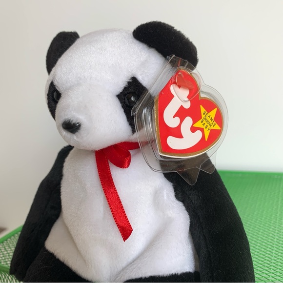 Vintage Ty 💕Panda Bears 💕Fortune!💫Welcome Home 🐼 Pandas! Beanie Babies - Picture 17 of 17